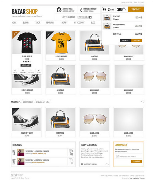 ecommerce template
