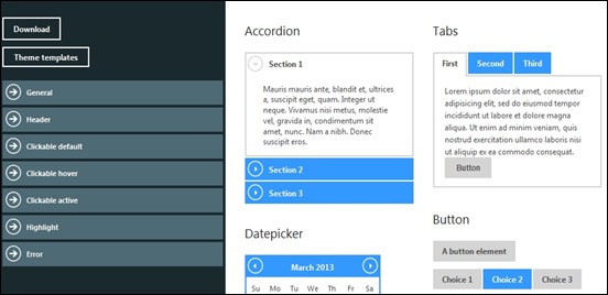 25 Cool And Minimalistic Metro Style Scripts Best Of Web Design Jquery Ui Themes More Info