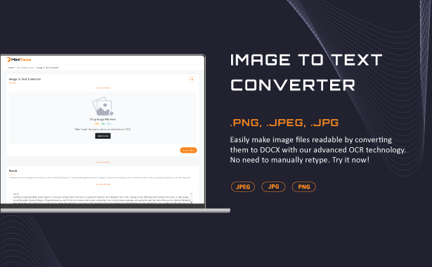 Image to Text and Doc OCR