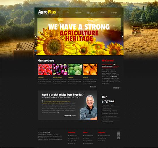 15 free business html,css templates 2013 download