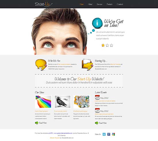 15 free business html,css templates 2013 download